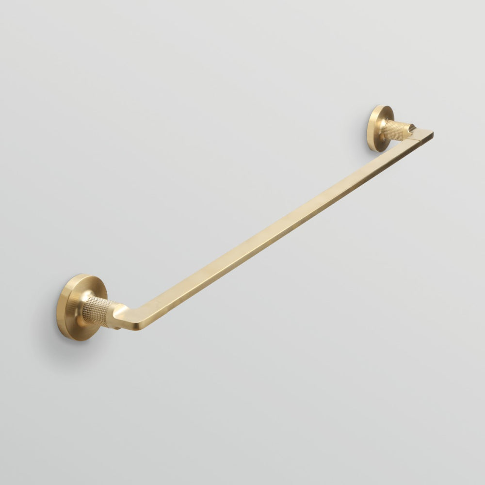 Baxter Towel Rail 66cm in Brushed Brass - Origins Living, view 2