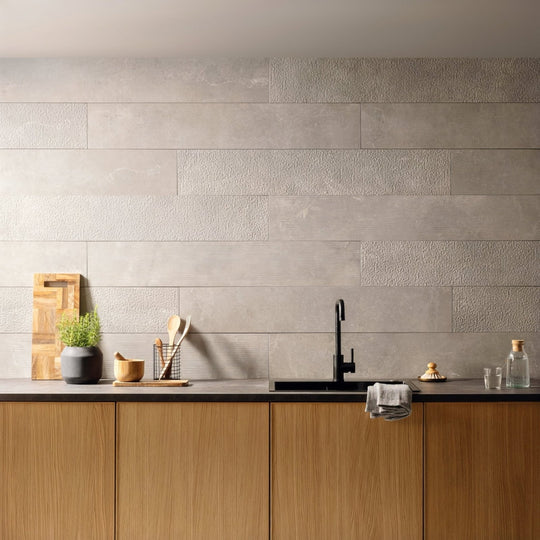 Berliner Zement Flames Porcelain Tile - alternate view