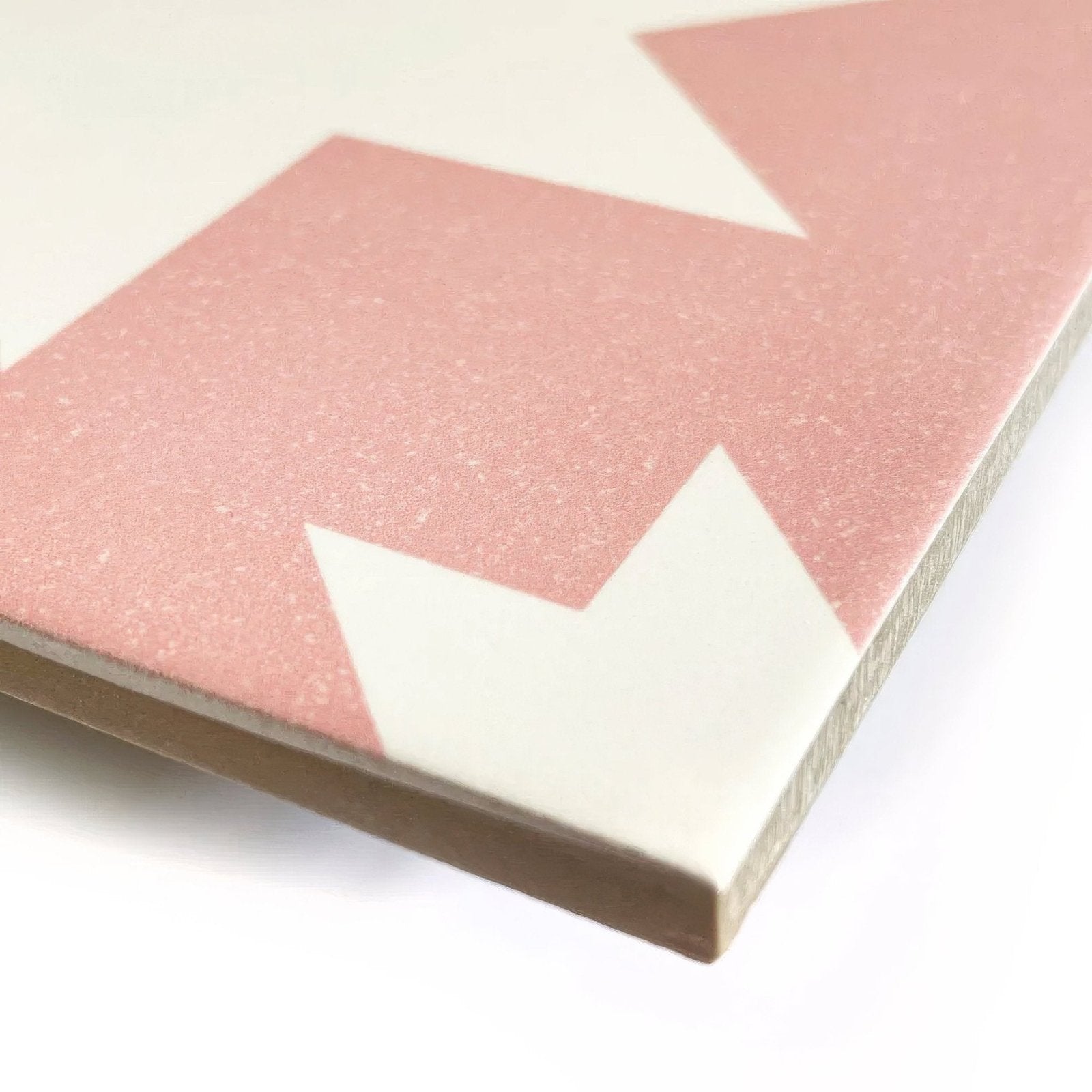 Bert and May Pink Pradena Porcelain – close-up detail