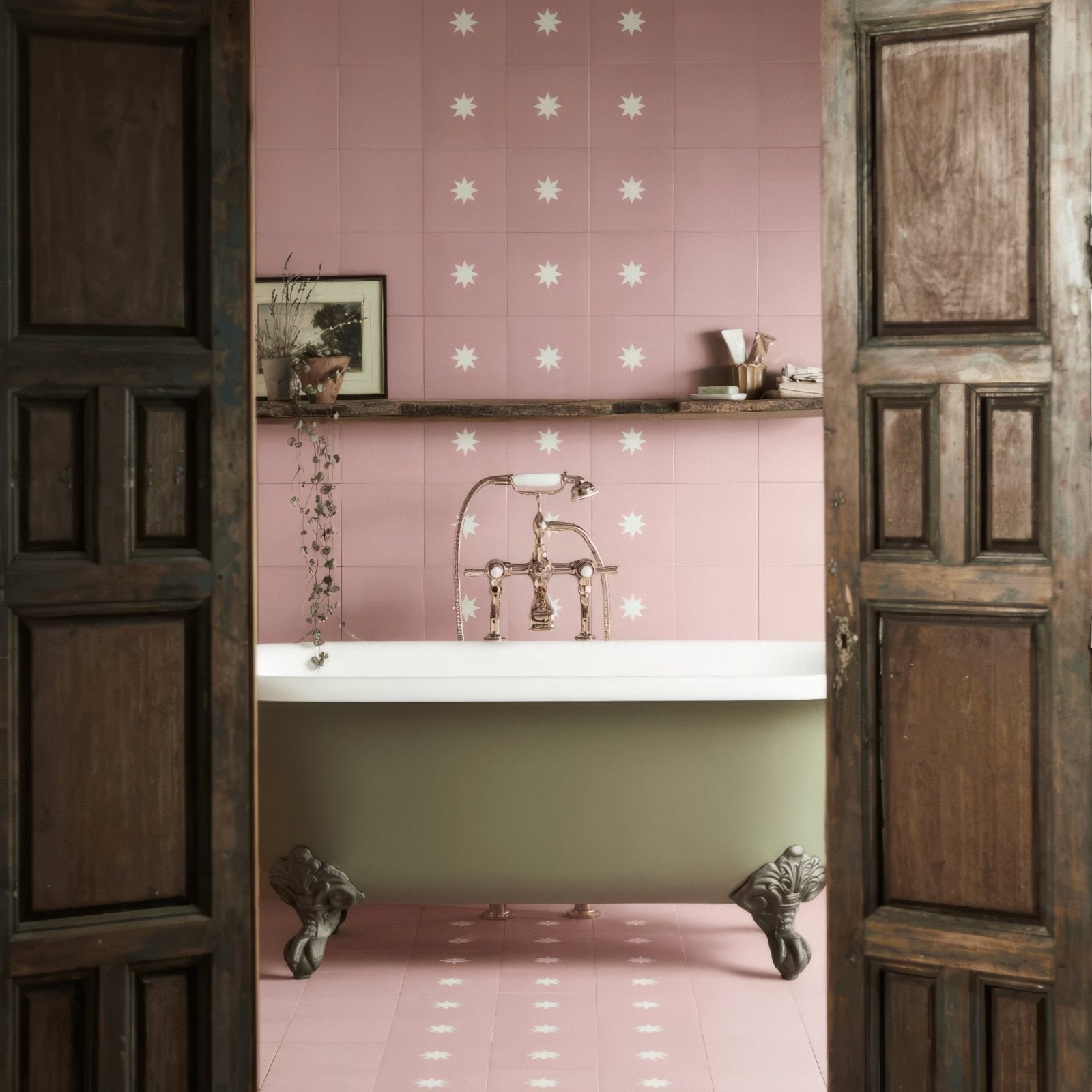 Bert & May Cherry Porcelain Plain Tile