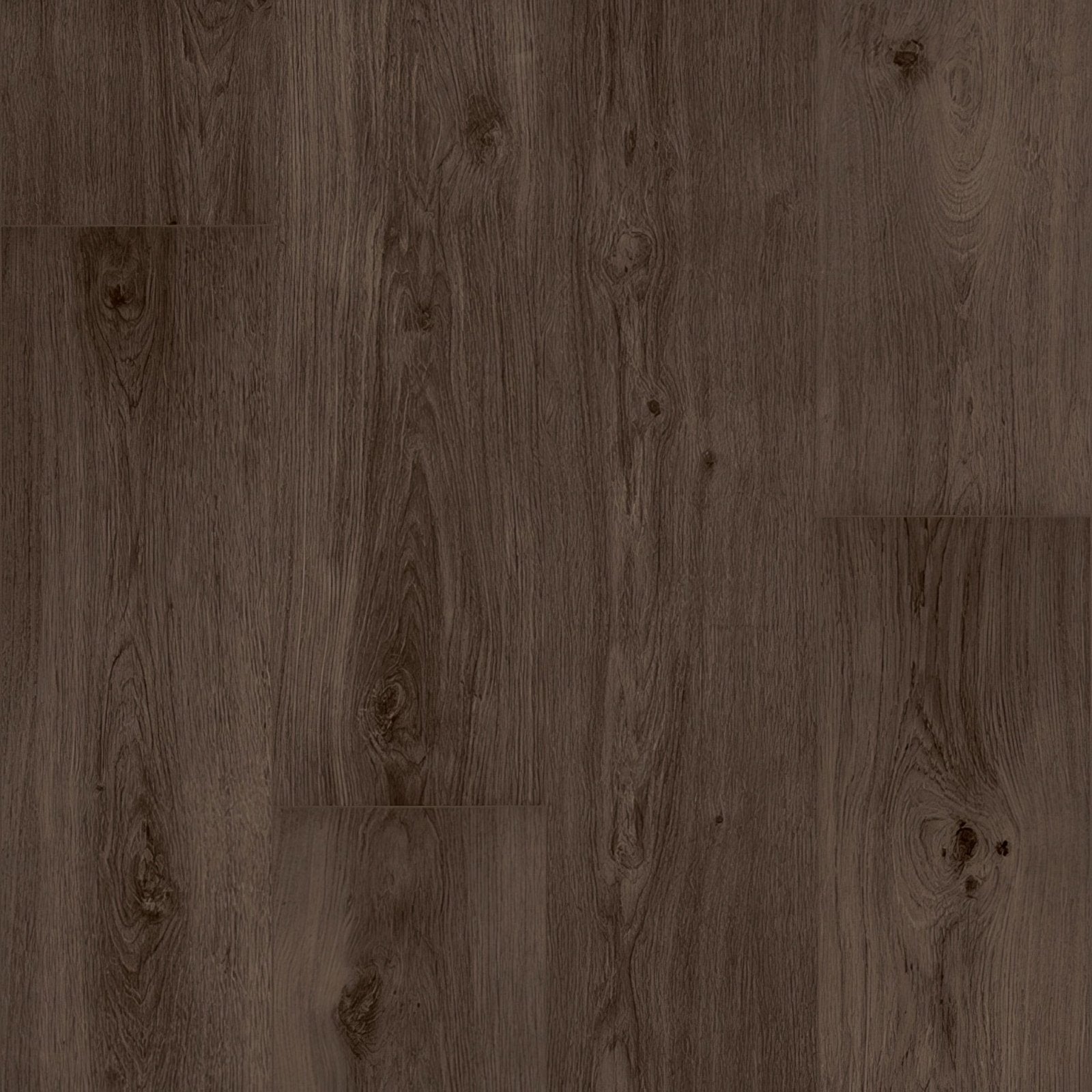 Black beauty f022 long vinyl planks featuring dark brown hardwood flooring with natural wood grain patterns and subtle knots