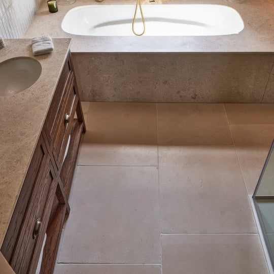 Blandford Limestone Tumbled Finish