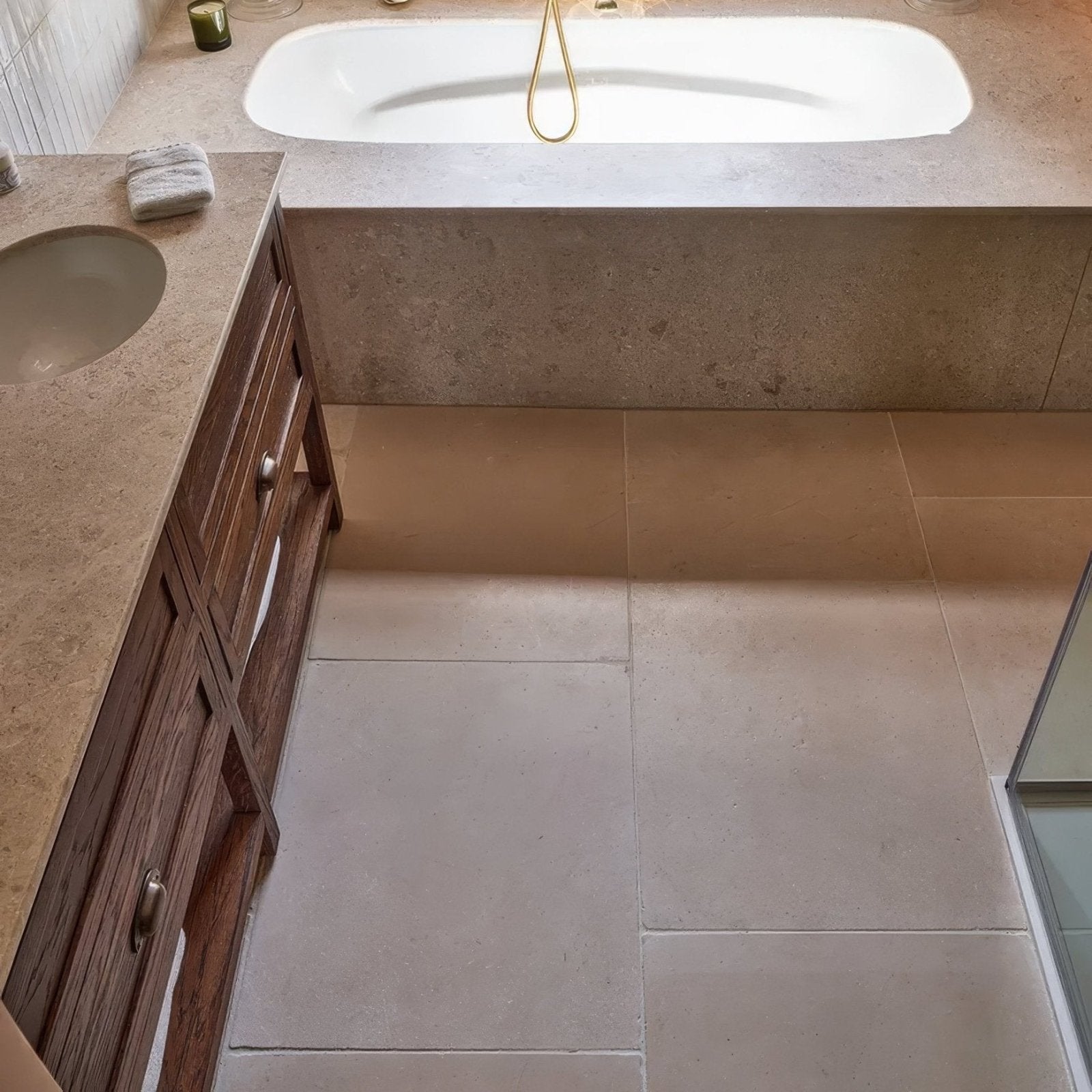Blanford Limestone Tumbled Finish