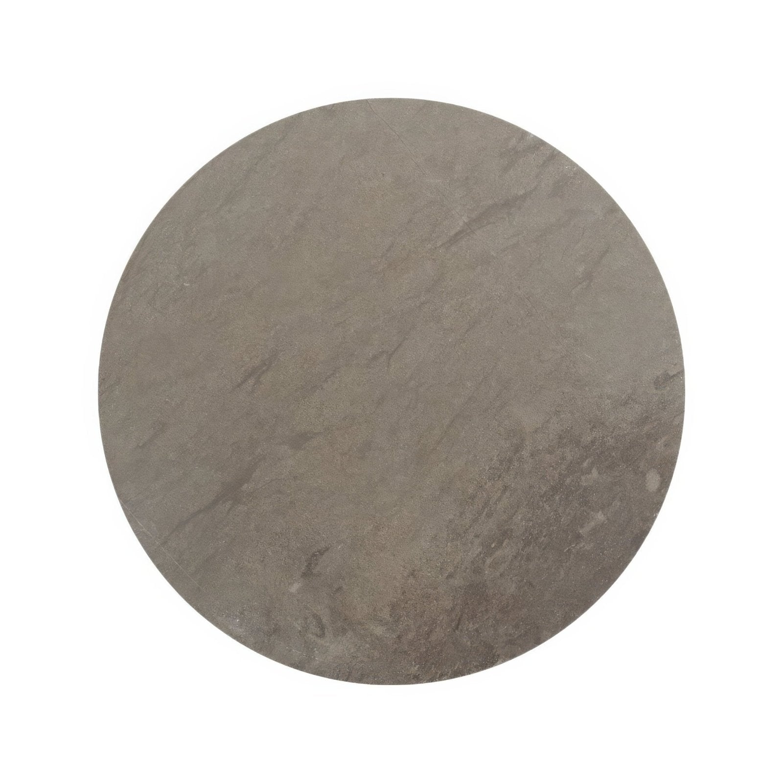 Blends castano circle circular textured gray stone slab with subtle tone variations and a matte finish