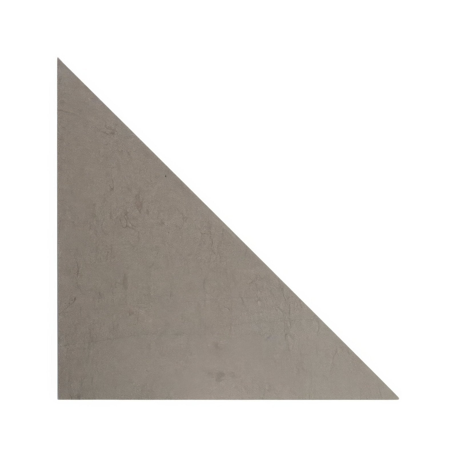 Gray triangular tile blends castano triangle with a subtle textured surface for stylish wall and floor designs