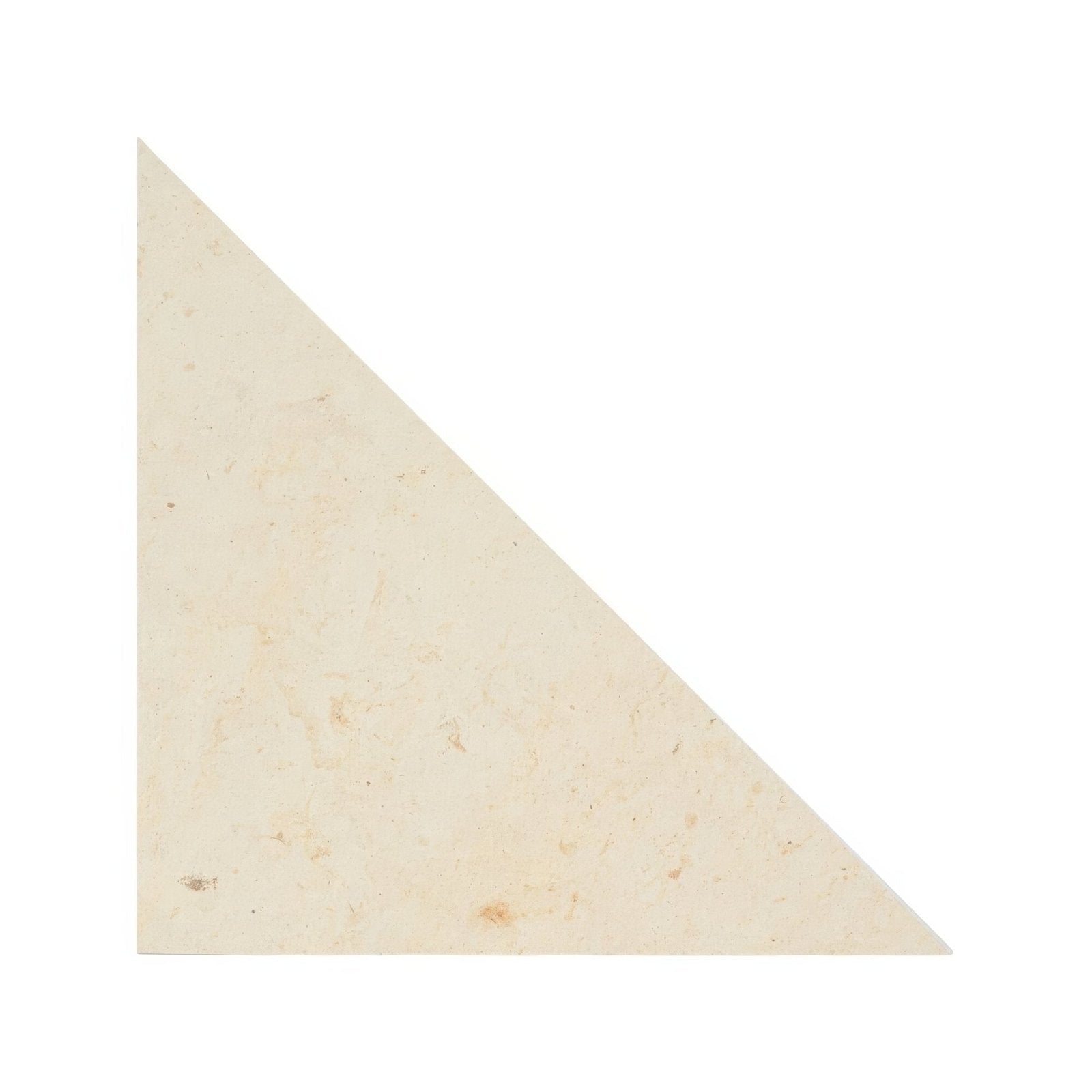 Beige blens tarla triangle tile with subtle natural veining and smooth polished surface for stylish flooring