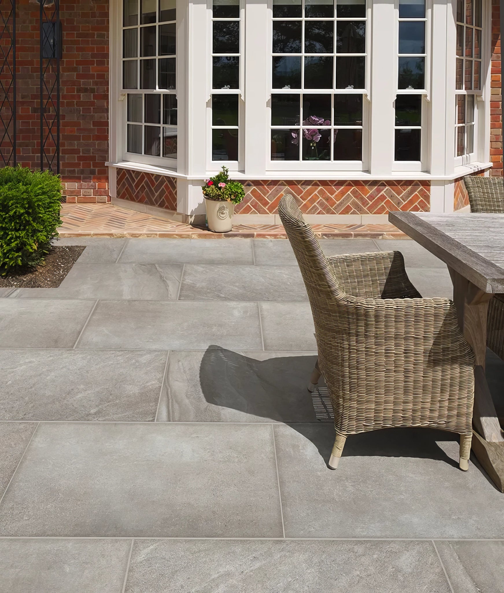 Blenheim Paving Porcelain White