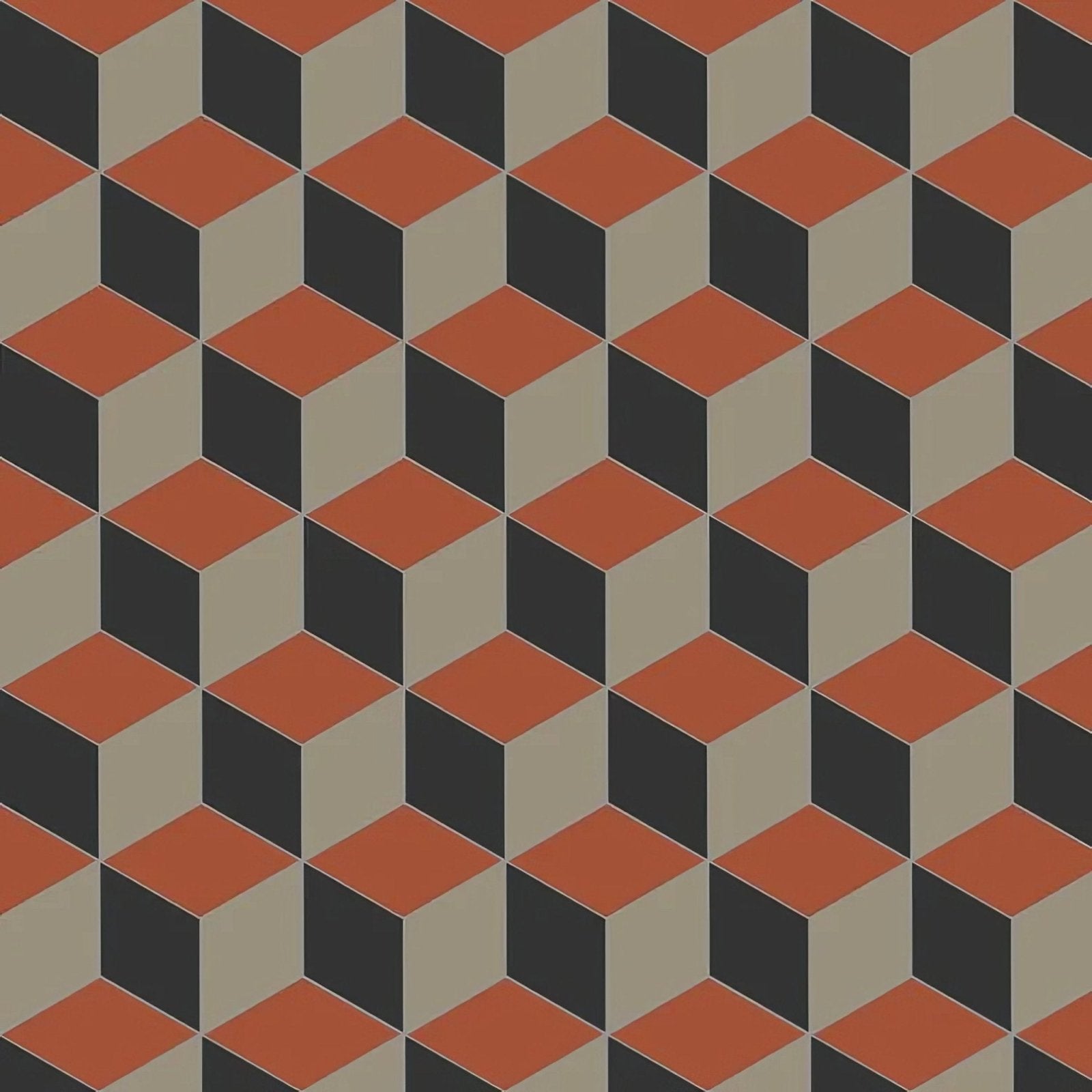 Bloomsbury Red, Black & Holkham Dune