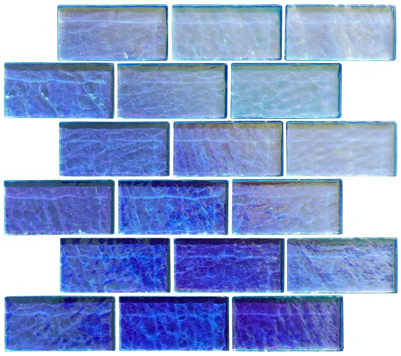 Blue Gloss Mosaic Radiance