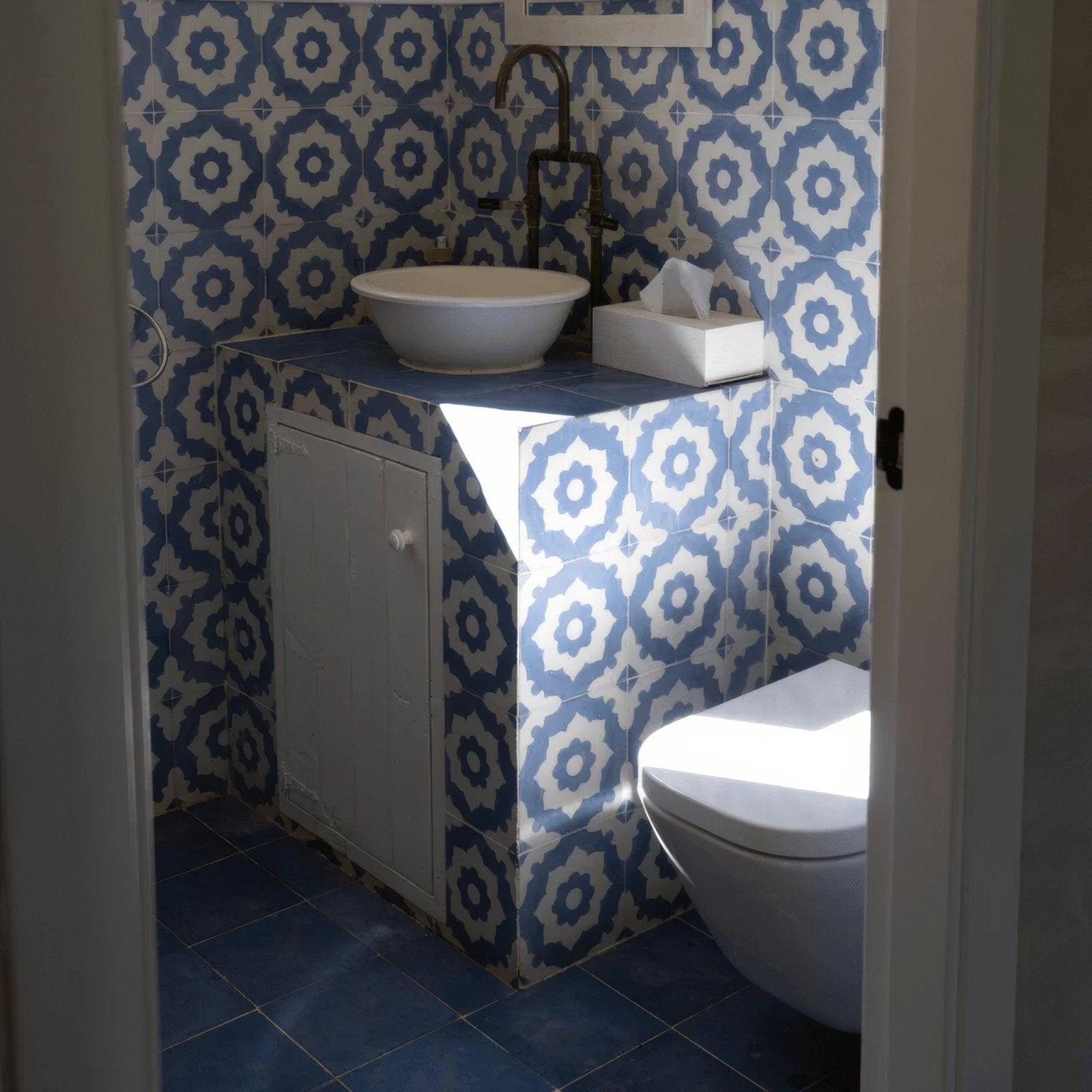 Blue Santona Tile