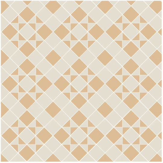 Braemar Hawthorn Yellow and Dover White - alternate view