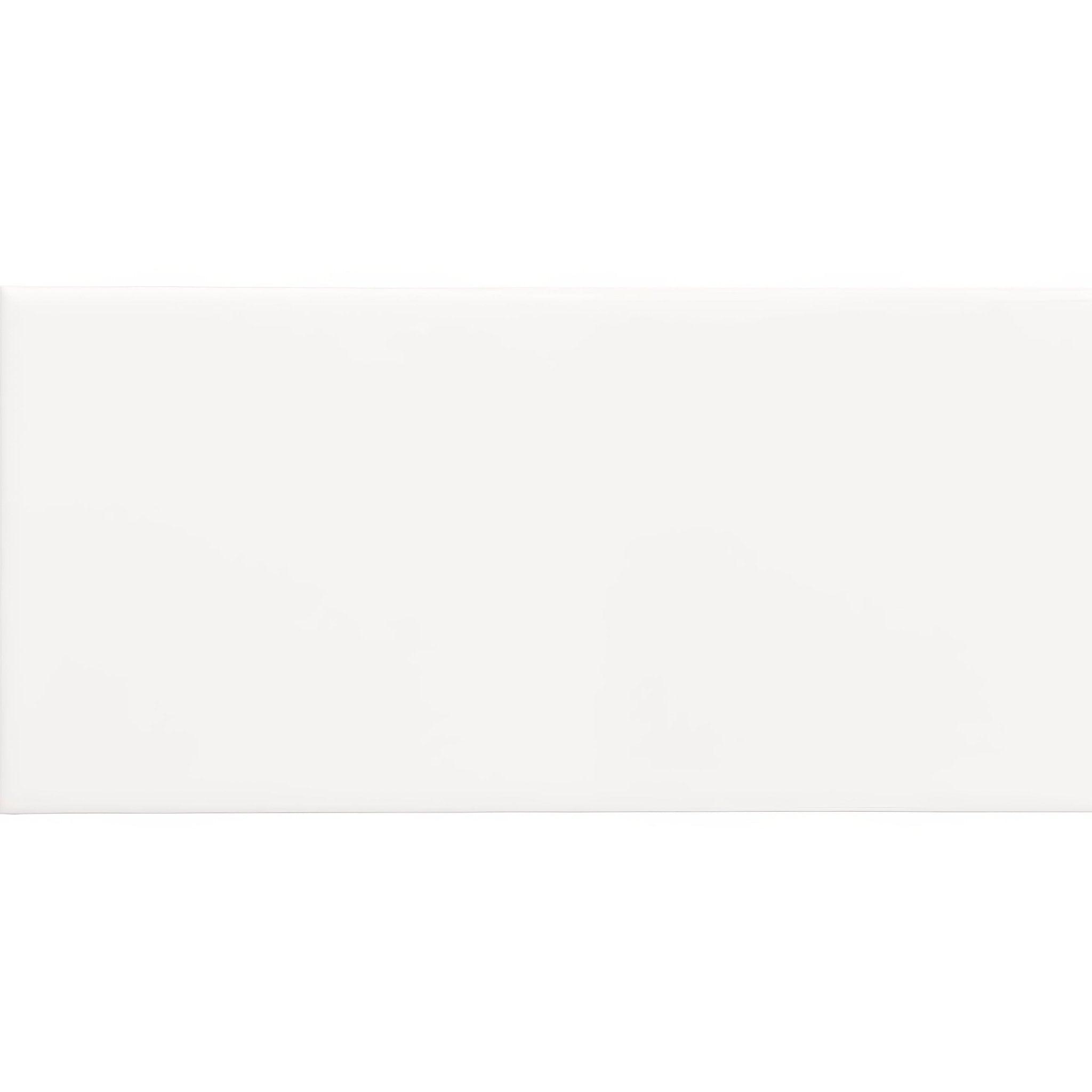 Brilliant White Rounded Long Edge