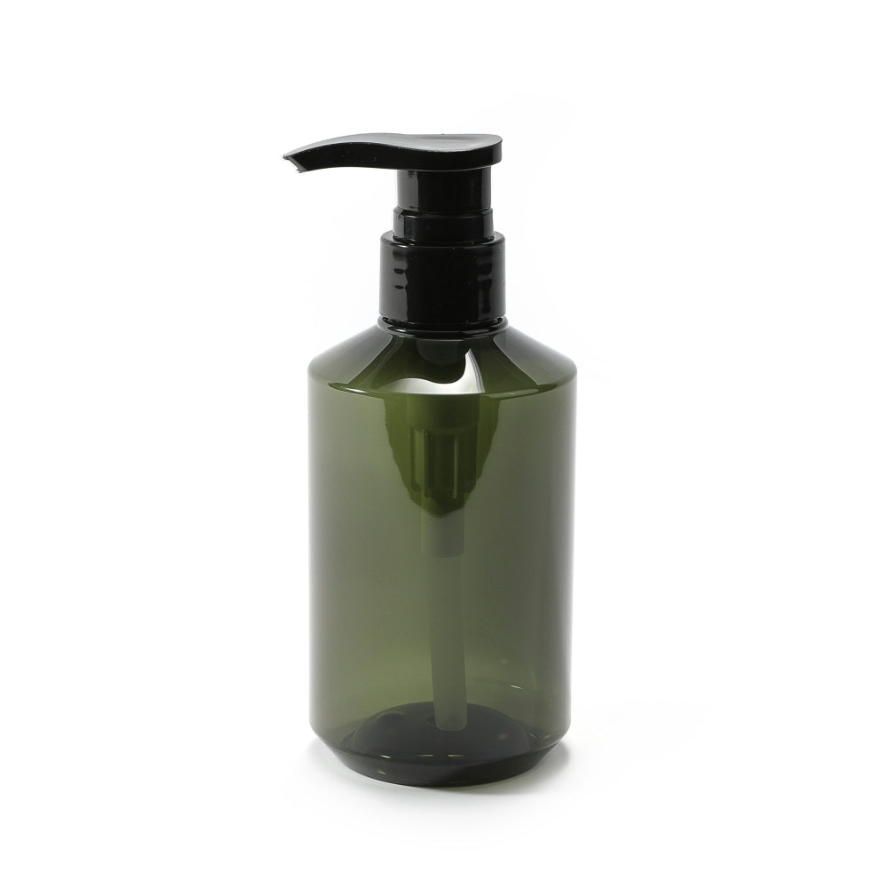 Dispenser Bottle 300ml & Pump in Green/Black - Origins Living