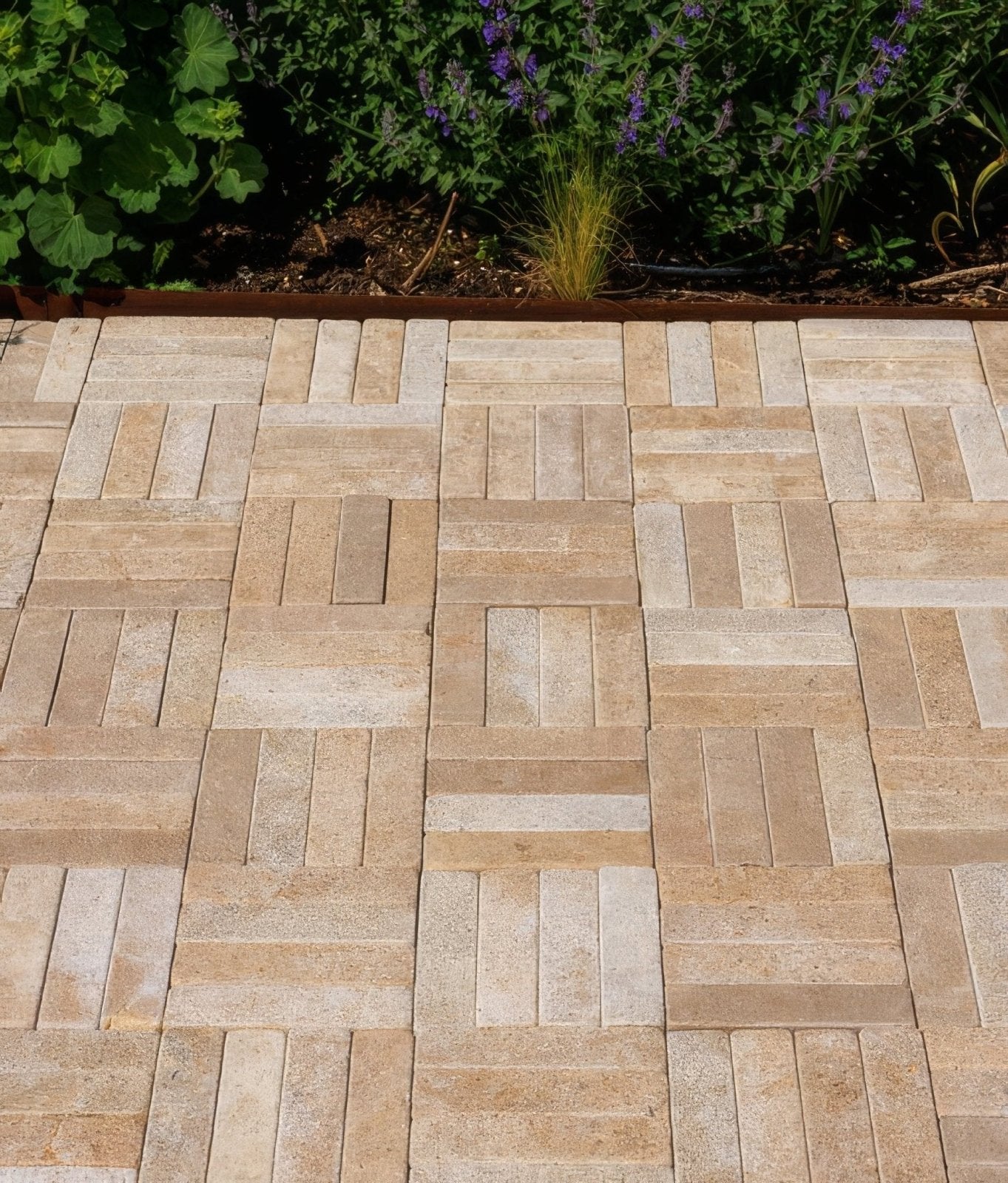 Buscot Limestone Tumbled & Etched Klinkers