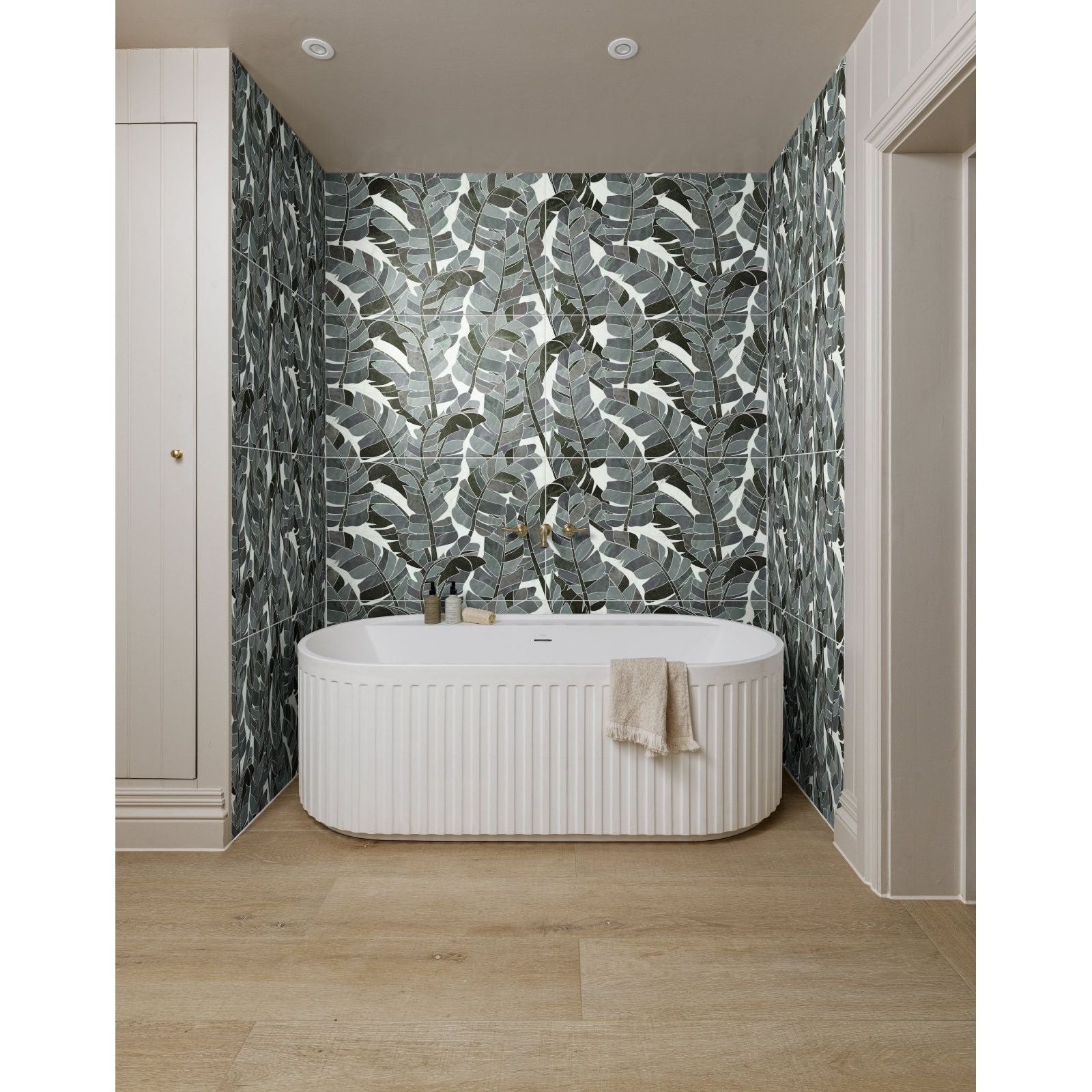 Byzantine Porcelain Palmette Sculpted