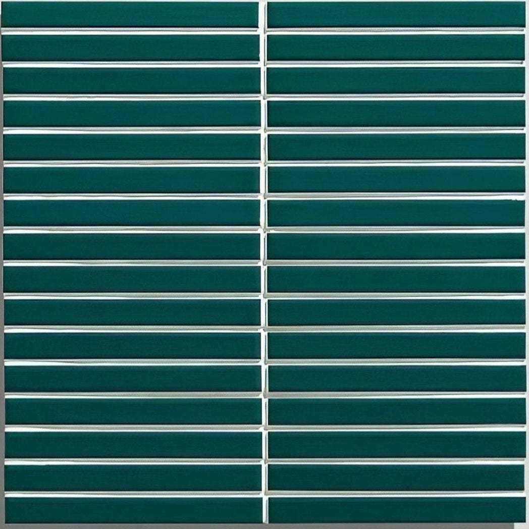 Candy Cane Porcelain Mosaic Pine