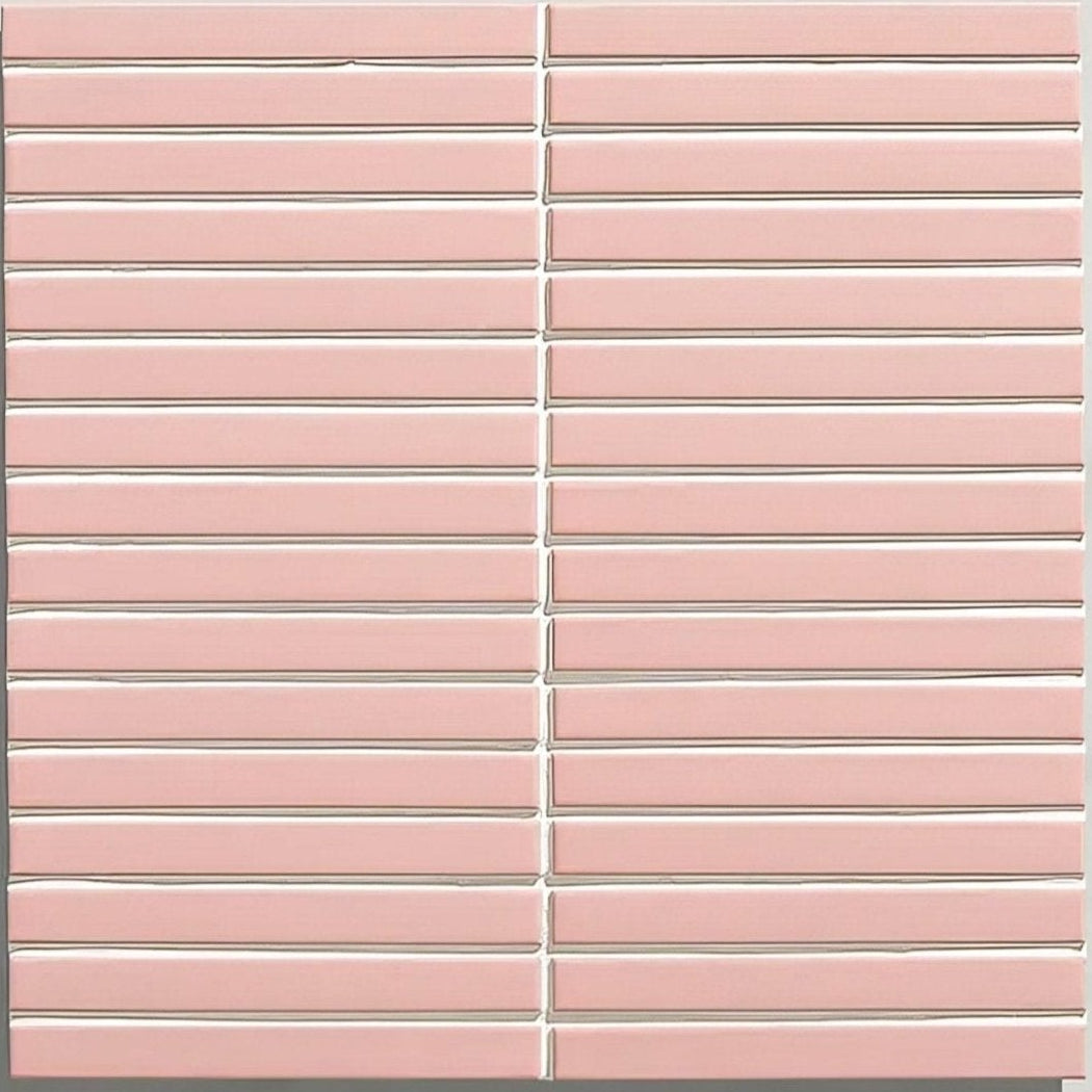 Candy Cane Porcelain Mosaic Rose