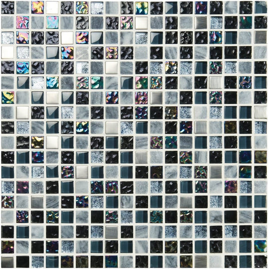 Carinthia Earth And Fire Mixed Mosaics Wall Tile - alternate view