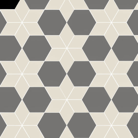 Carlisle Revival Grey and Dover White - alternate view