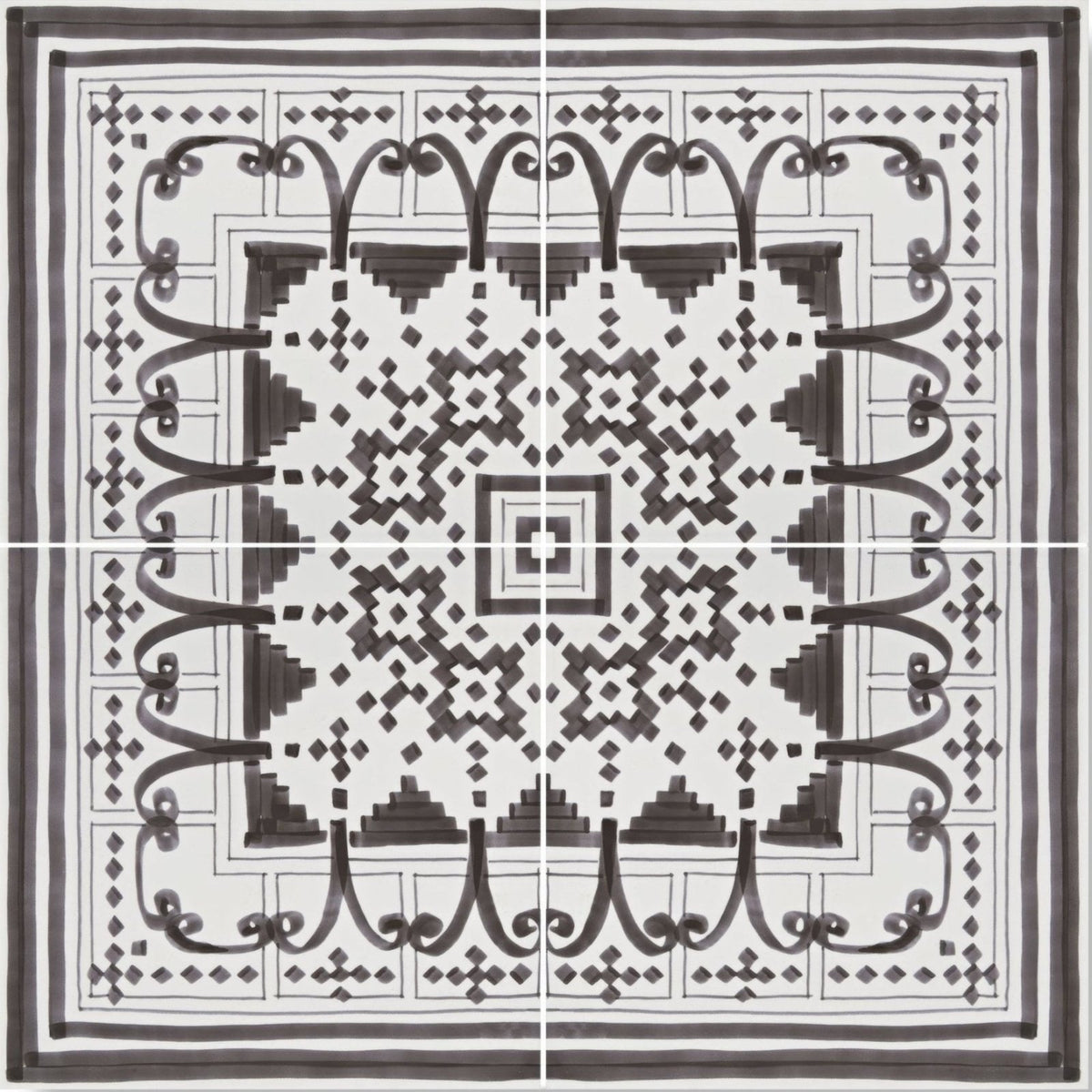 Casino Dealer Corner Tile - Porcelain
