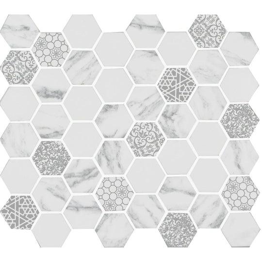 Caspar Recycled Glass Mosaic - alternate view