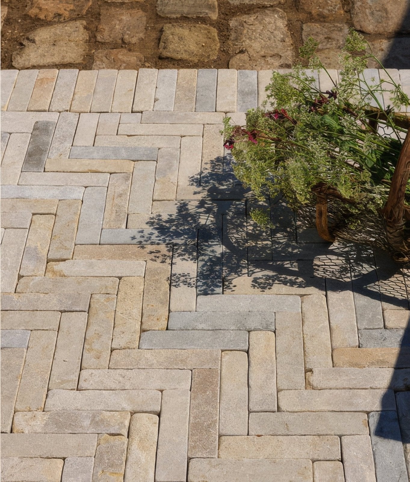 Castilan Limestone Tumbled Klinkers