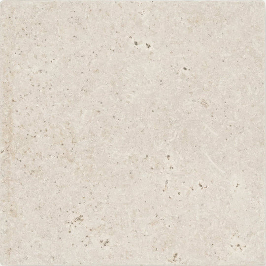 Beige stone tile cathedral antique 20 x 20cm with subtle gray speckles and textured natural finish
