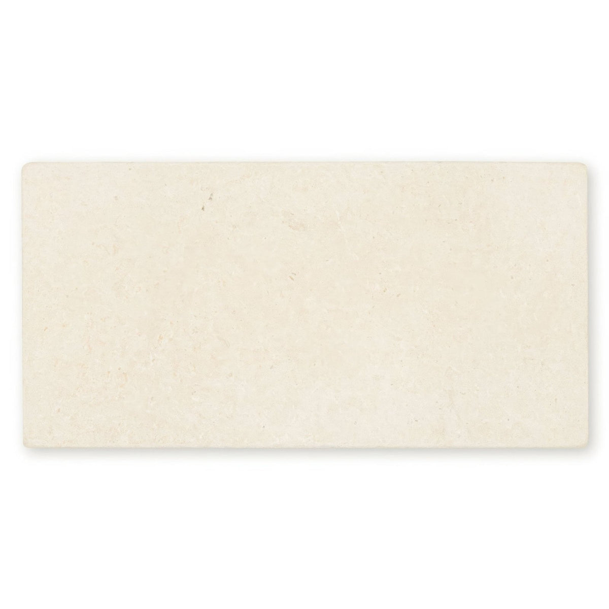 Cream-colored rectangular tile cathedral classic 20 x 40cm with a smooth slightly textured surface for interior use