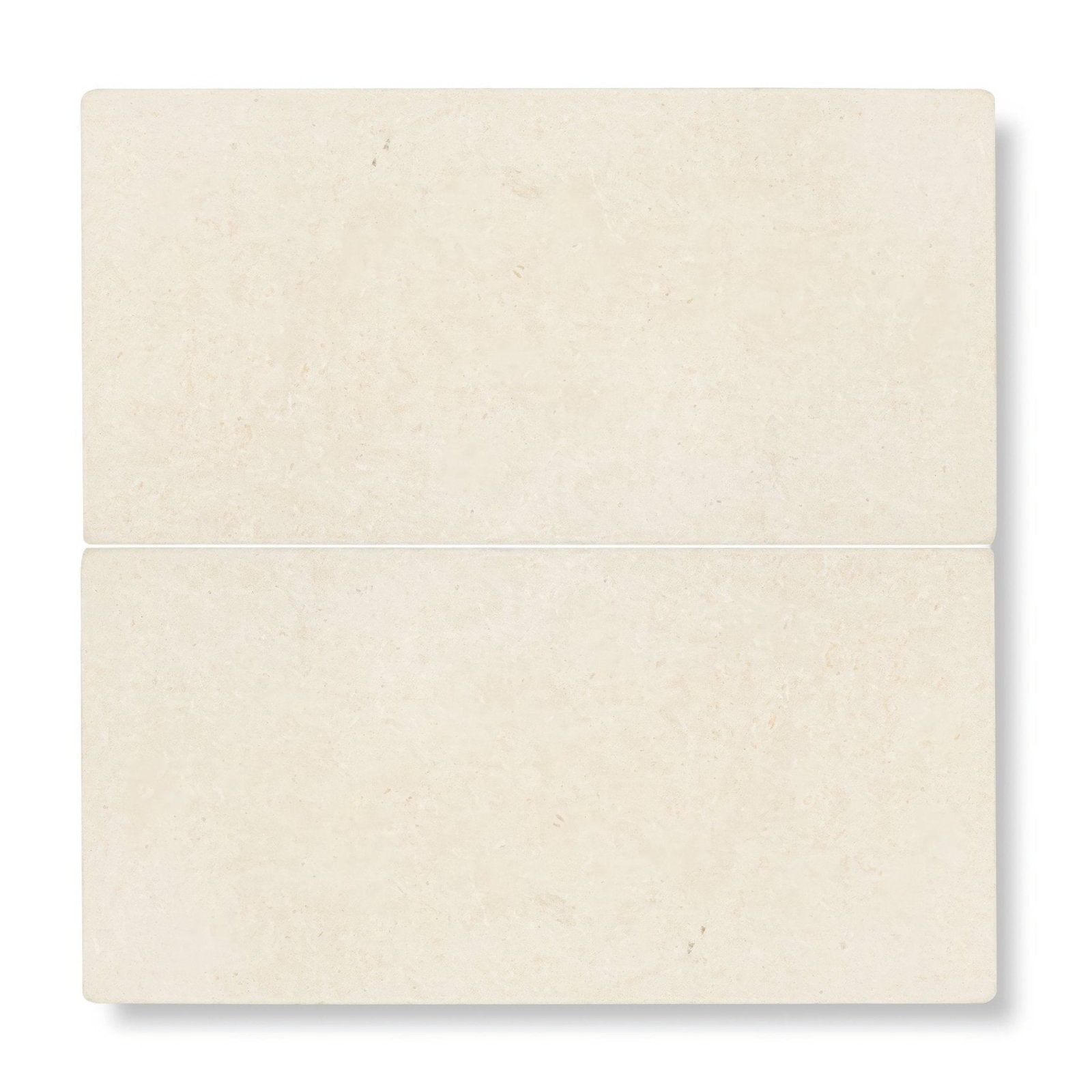 Cream-colored matte-finished rectangular tile with subtle natural veining cathedral classic 20 x 40cm