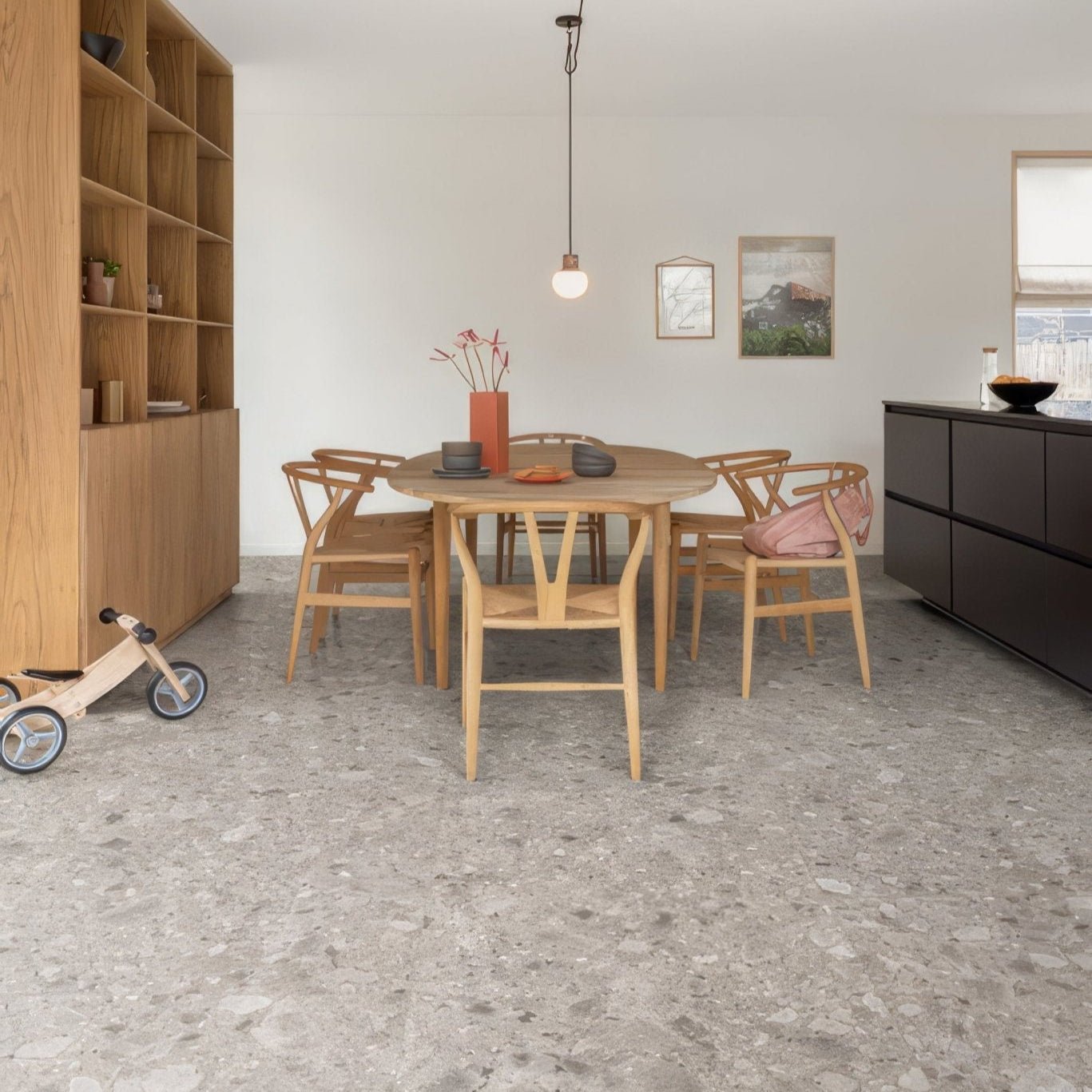 Ceppo F527 Terrazzo Small Vinyl Tiles