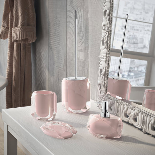 Chanelle Soap Dispenser Pink - alternate view