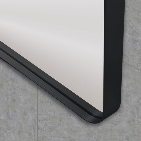 City Mirror 150x50cm Black - alternate view