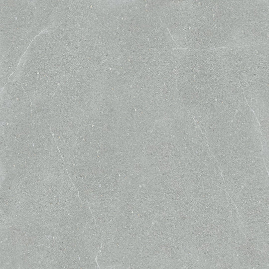 Gray stone tile cleveland 1833 grey matt with subtle veining and a matte finish for flooring and walls