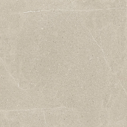 Beige stone tile cleveland 1834 sand polished with subtle gray veining and textured speckled surface for flooring and walls