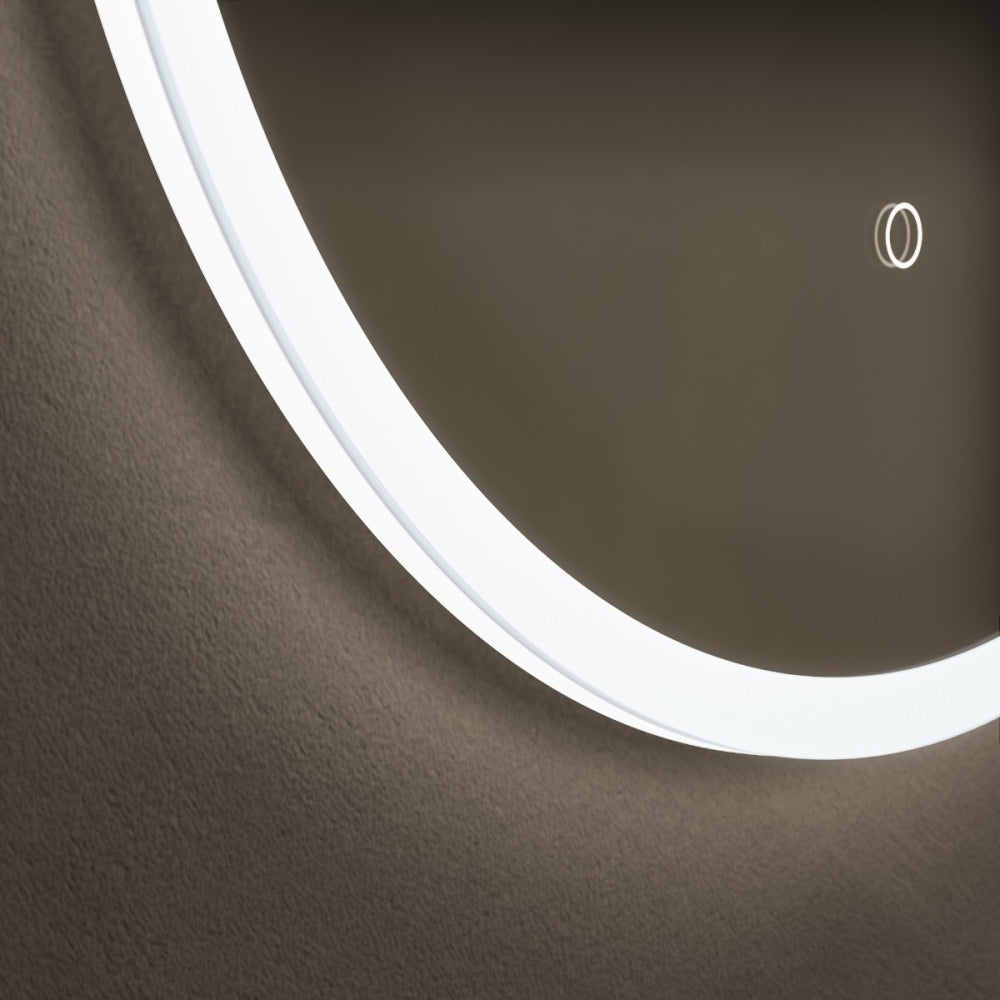 Cleo Round Mirror 60cm - Origins Living, view 2