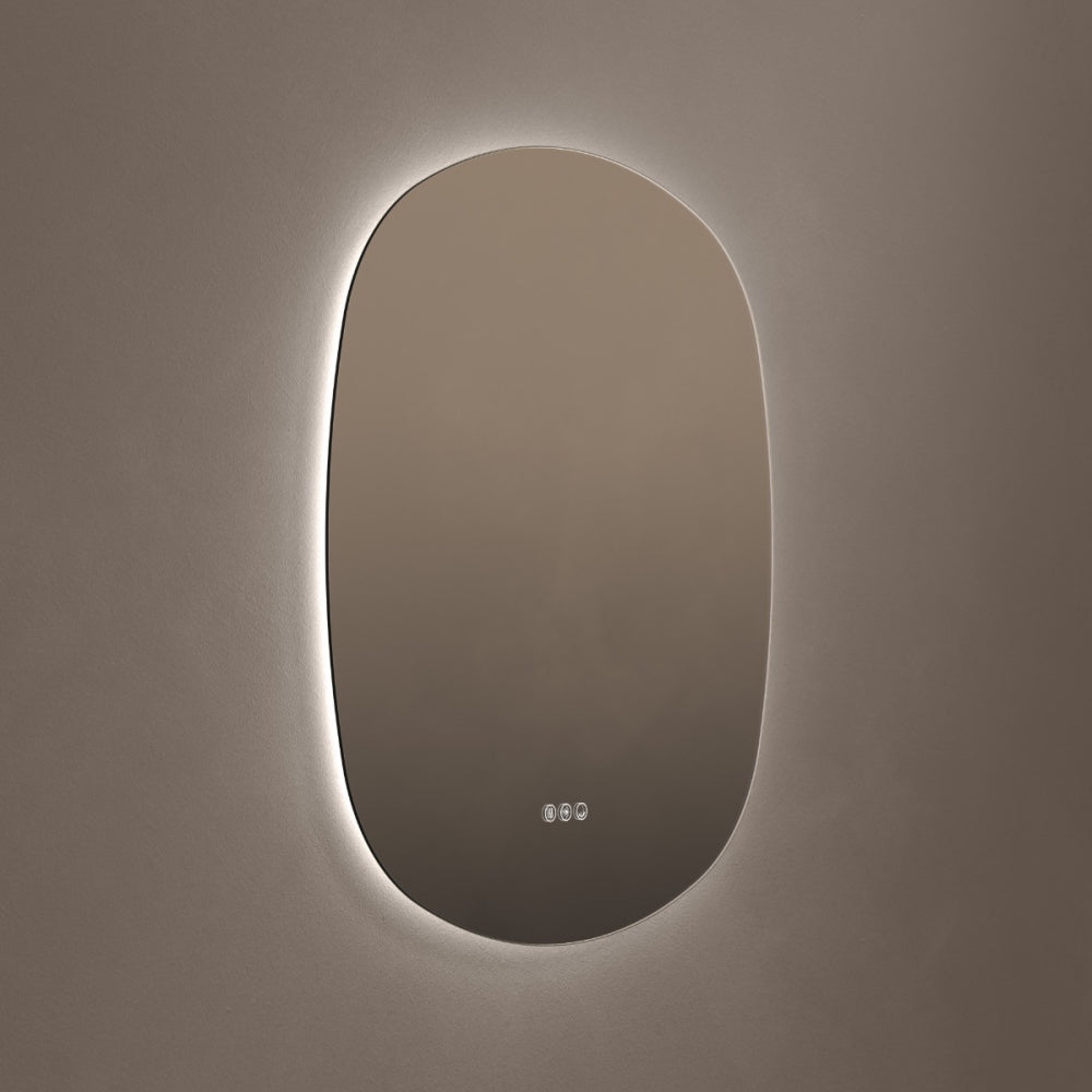 Claris Curve Oblong Mirror 70x78cm - Origins Living, view 2