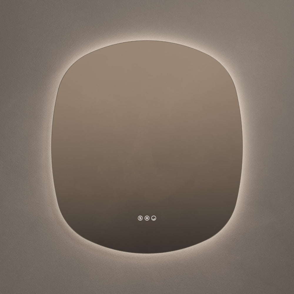 Claris Curve Oblong Mirror 70x78cm - Origins Living, view 4