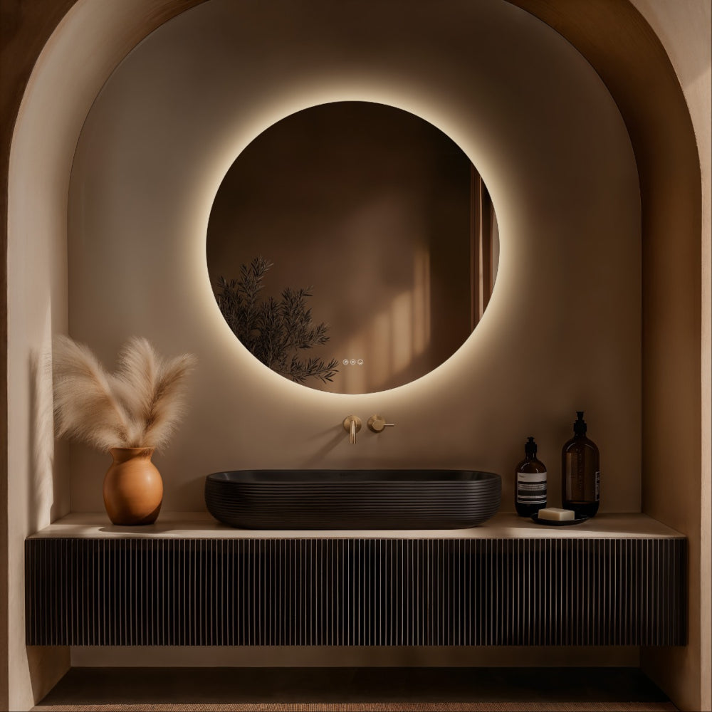 Claris Round Mirror 100cm - Origins Living