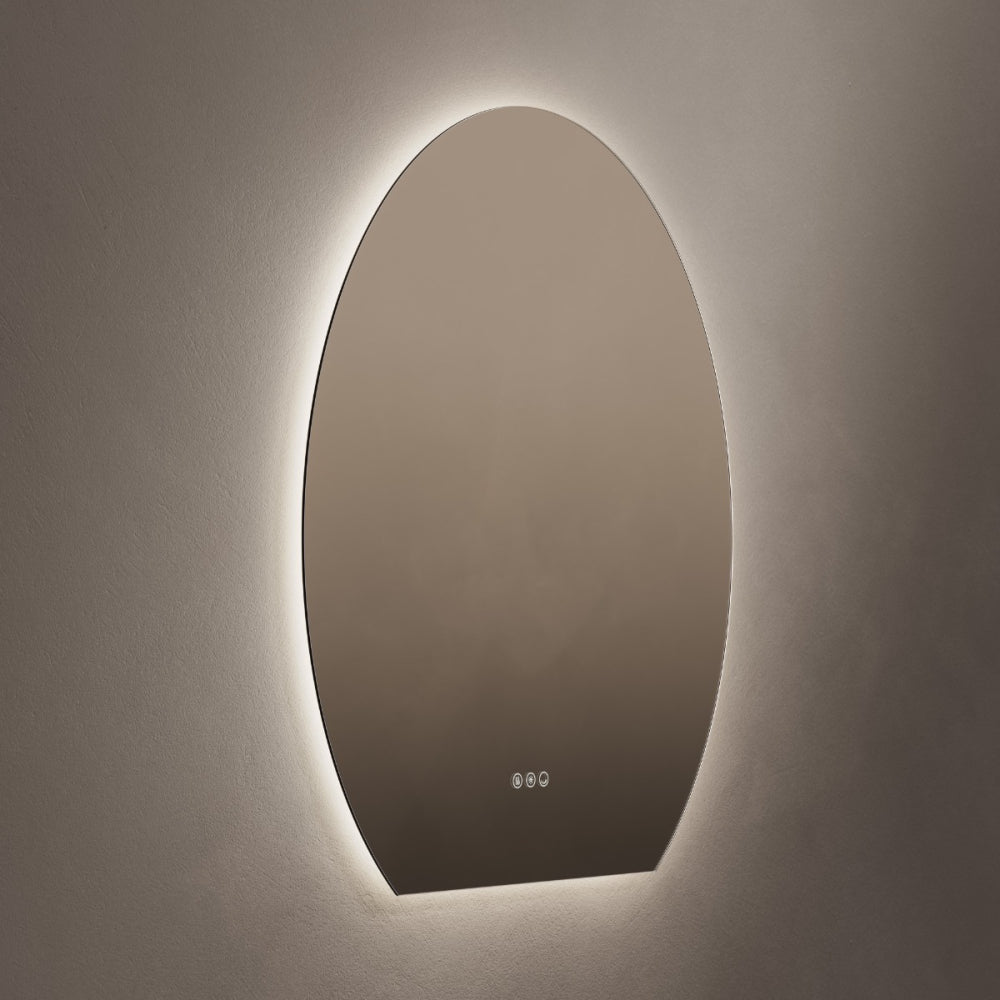 Claris Oval Cut Mirror 80x90cm - Origins Living, view 2