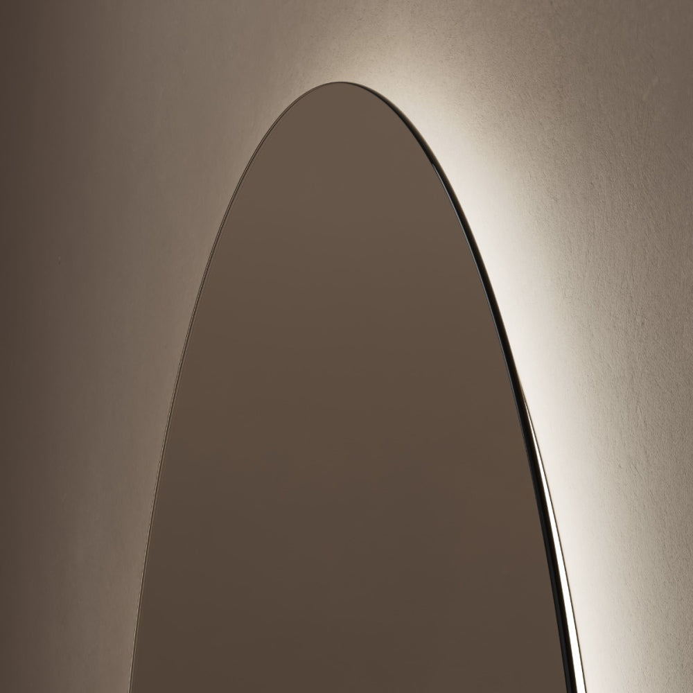Claris Oval Cut Mirror 80x90cm - Origins Living, view 3