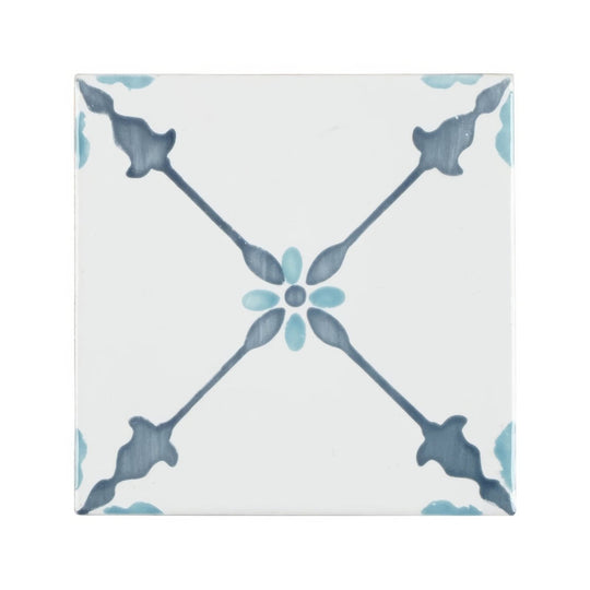 Cordoba Decor 2 Hand Painted Tile - alternate view