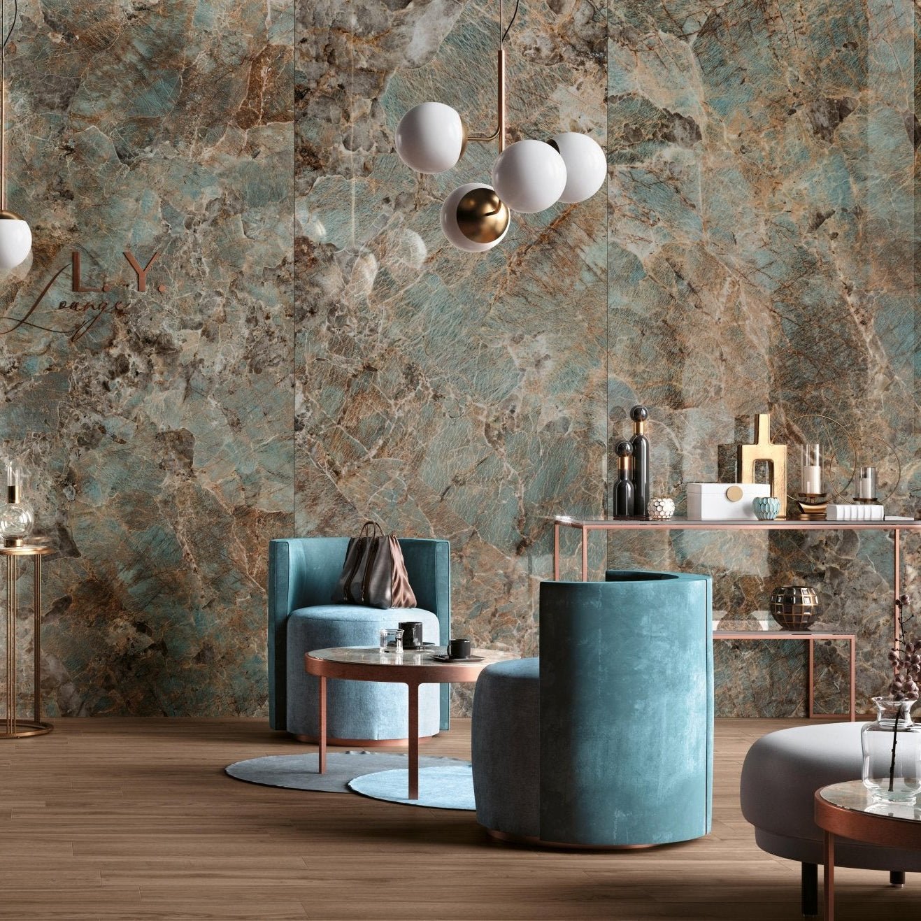 Cosmopolitan Amazzonite Lappato 80 x 80cm