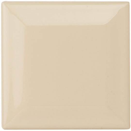 County White Metro Bevelled Tile 75 x 75mm - alternate view