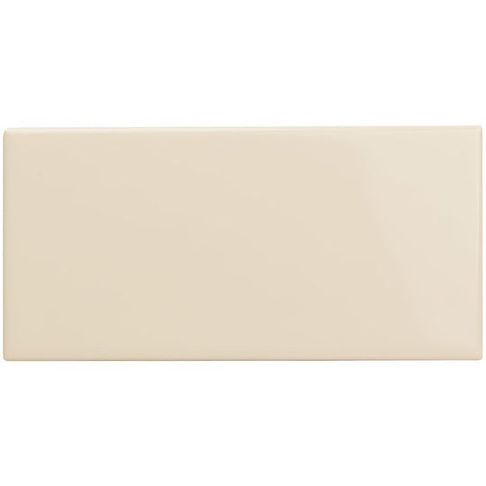County White Rounded Long Edge