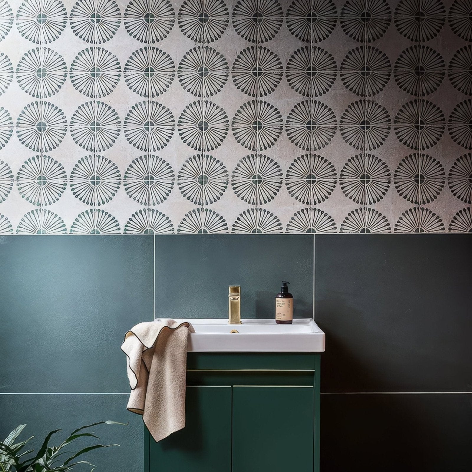 Cuba Porcelain Infantas Green