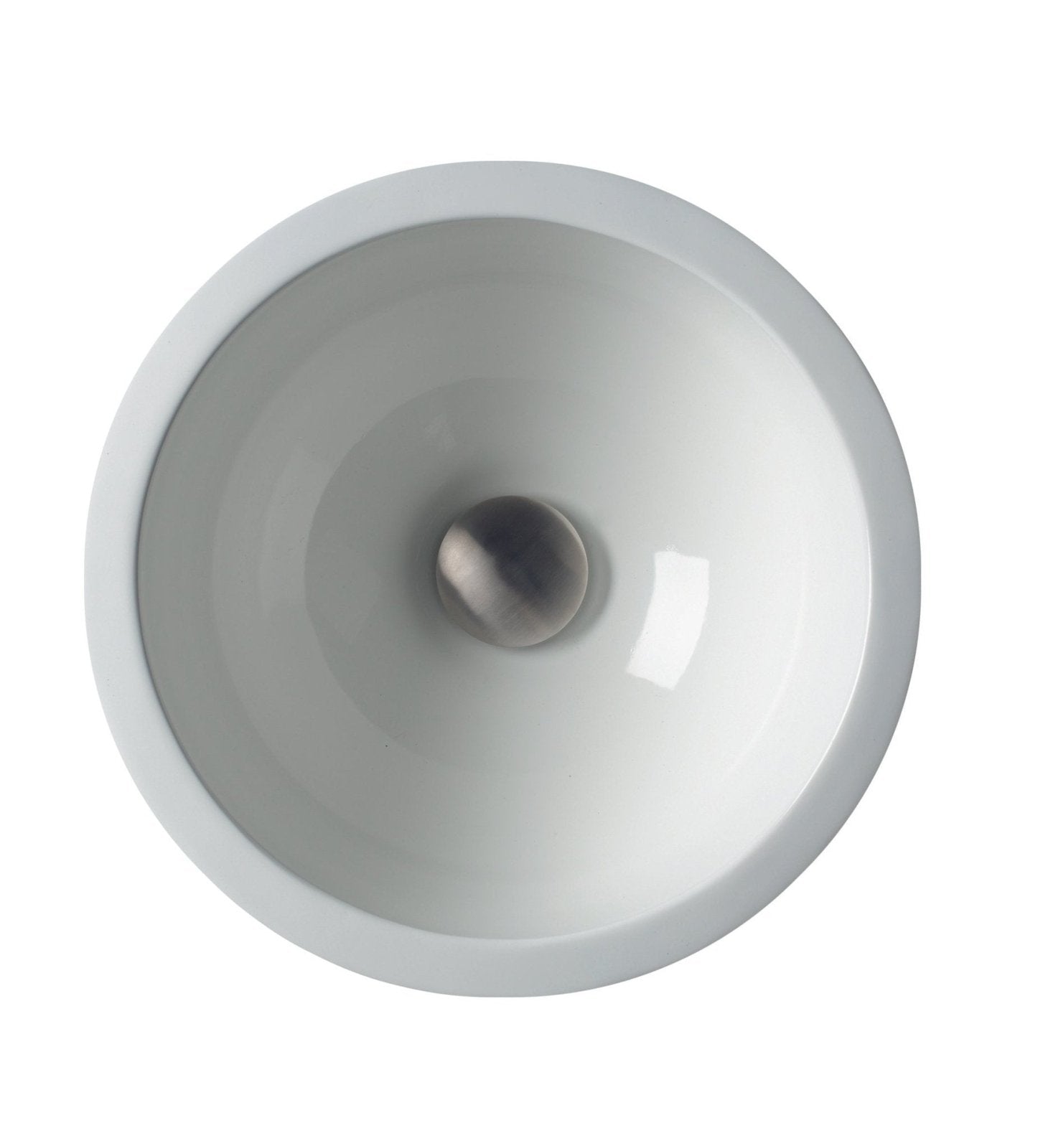 Cyprus Brushed Copper & White Enamel Bowl