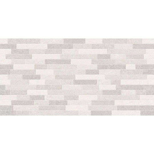 Dafne Tierra Gris Decor Matt 25 x 50cm - alternate view