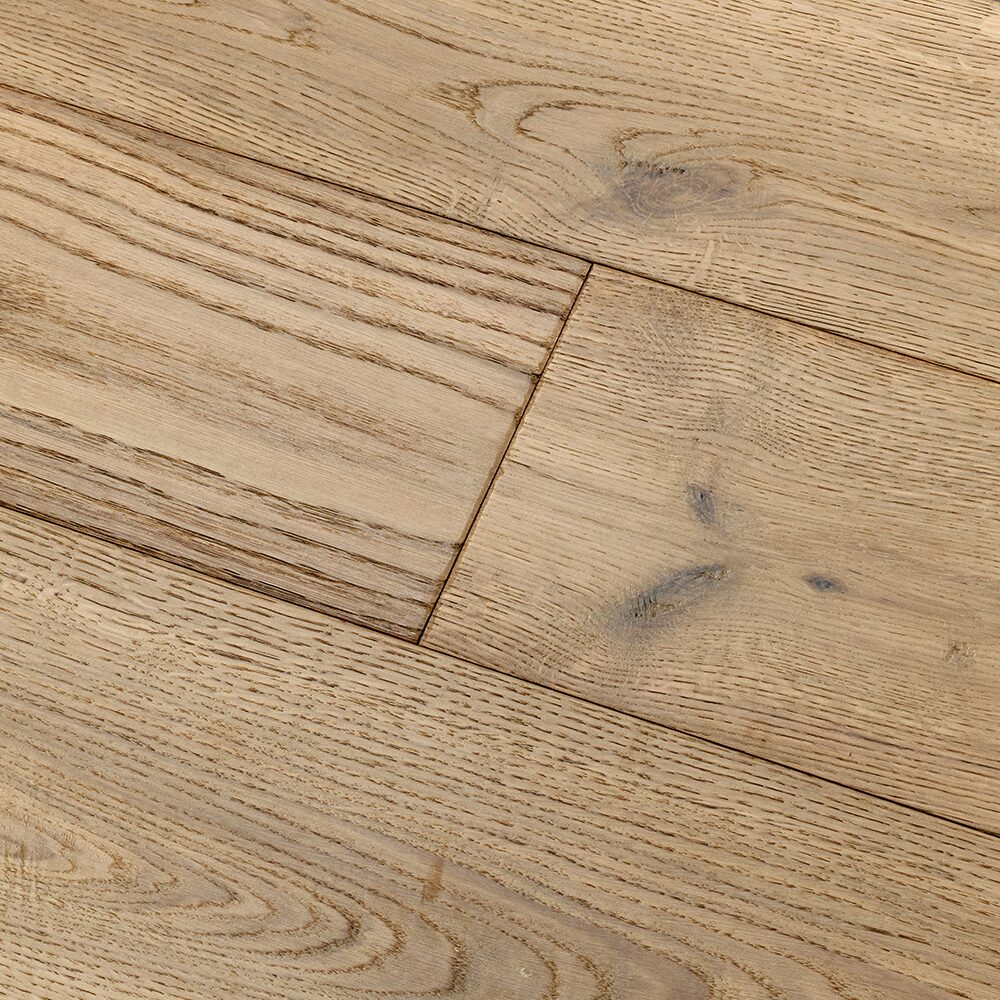 Dartmouth beaten oak light oak hardwood flooring with natural wood grain pattern and subtle knots