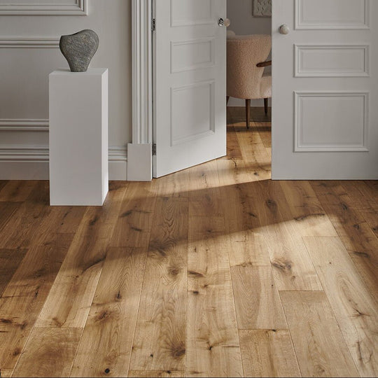 Dartmouth Smoked Oak warm oak wood-effect flooring