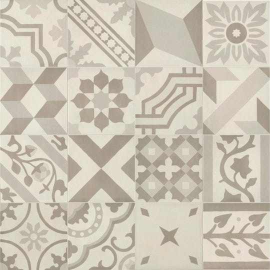 De-Segni Osso Blend Random Mix Wall & Floor Tile 20x20cm - Porcelain - Matt